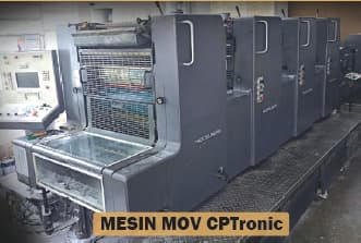 Mesin Offset Printing MOV CPTronic PT Fajar Berkat Indojaya Jakarta